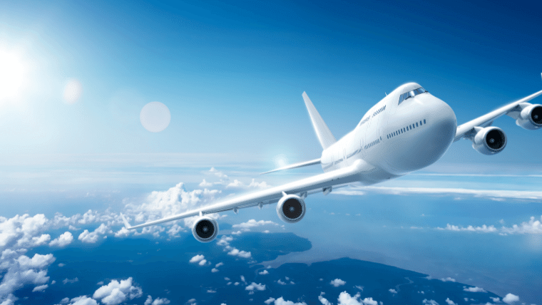 青空　飛行機